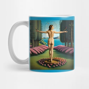 Nature garden girl Mug